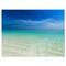 Designart - Turquoise Ocean Under Blue Sky - Modern Seascape Canvas Artwork